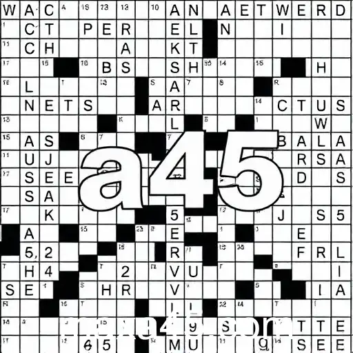 The Timeless Appeal of Crossword Puzzles: Exploring the 'a45' Keyword Phenomenon